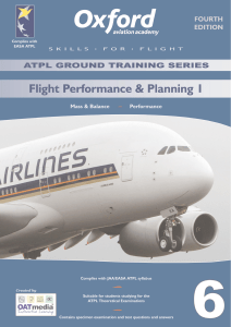 Flight Performance & Planning I: Mass & Balance Textbook