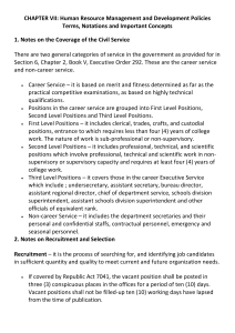 HR Management & Development Policies