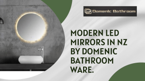 Modern LED Mirrors in NZ by Domenic Bathroom Ware