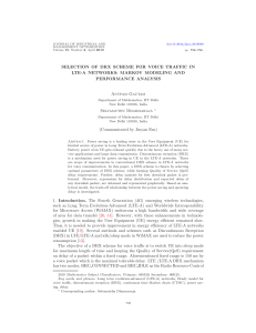 DRX Scheme for Voice Traffic in LTE-A Networks