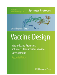 Vaccine Design: Methods & Protocols, Vol 3