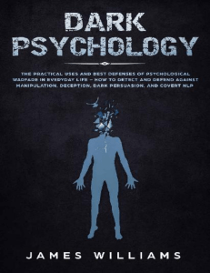 Dark Psychology: Manipulation & Defense