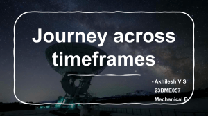 Time Travel & Engineering: A Journey Across Timeframes