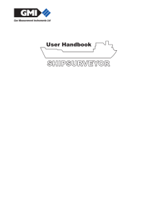 SHIPSURVEYOR User Handbook