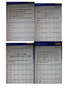 Math Test: Algebra, Number Theory, Combinatorics