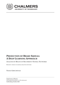 Brake Squeal Prediction: Deep Learning Approach