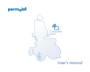 ConnectMe User Manual by Permobil