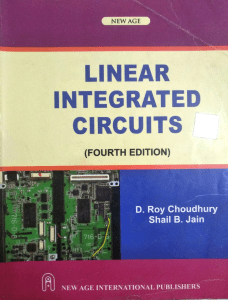 Linear Integrated Circuits Textbook, 4th Edition