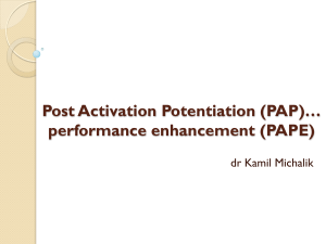 PAP i PAPE: Wzmocnienie Poaktywacyjne i Wydajność