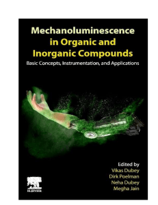 Mechanoluminescence in Organic and Inorganic Compounds