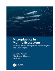 Microplastics in Marine Ecosystem Book Cover