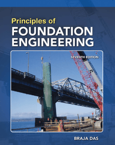 Foundation Engineering Principles Textbook