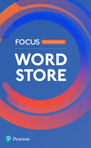 Focus Word Store: Vocabulary Coursebook