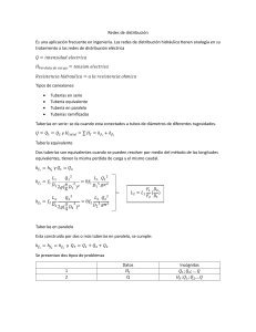 Redes de Distribución Hidráulica: Análisis y Tipos de Conexiones