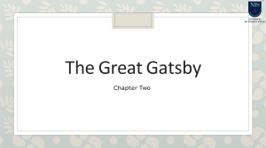 The Great Gatsby Chapter 2 Analysis