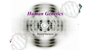 Human Genetics Presentation: Concepts & Applications