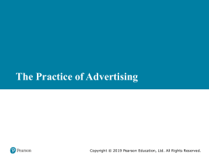 The Practice of Advertising