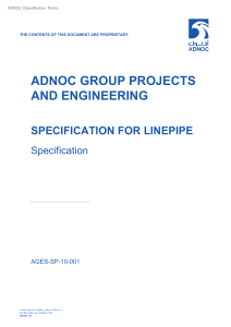 ADNOC Linepipe Specification