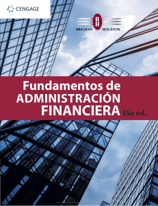 Fundamentos de Administración Financiera