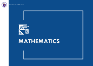 Grades 1-2 Math Curriculum Guide