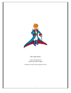 The Little Prince by Antoine de Saint Exupéry