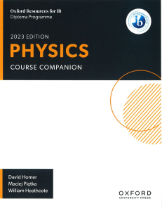 Physics Course Companion for IB Diploma 2023