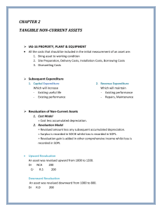 IAS Accounting Standards: Tangible Assets, Grants, Borrowing Costs