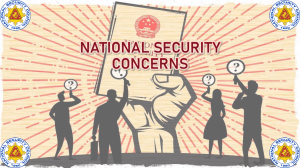 National Security Concerns: Threats & Youth Role