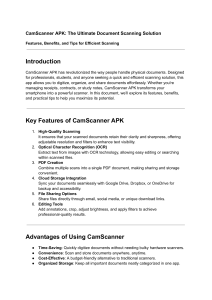 CamScanner APK: Features, Benefits & Scanning Tips