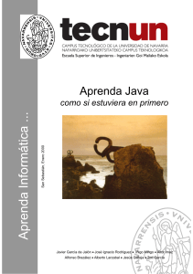 Aprenda Java como si estuviera en primero