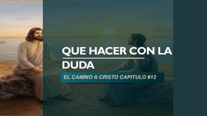 Qué Hacer con la Duda: Reflexiones Bíblicas