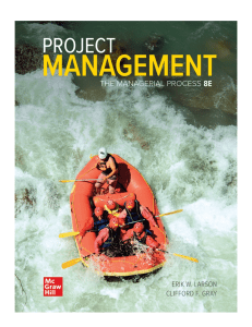 Project Management 8th Edition Book