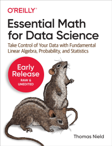 Essential Math for Data Science Textbook