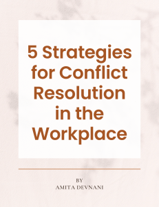 5 Strategies for Conflict Resolution in the Workplace