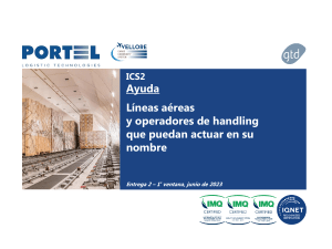 Manual ICS2: Líneas Aéreas y Operadores Handling