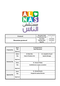 Bosentan Dosing Protocol for Pulmonary Arterial Hypertension