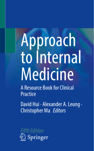 Approach to Internal Medicine Textbook