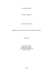 Regulación IA: Desafíos y Propuestas