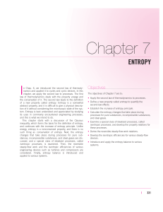 Chapter 7: Entropy - Thermodynamics Textbook