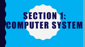 Computer Hardware: Input & Output Devices