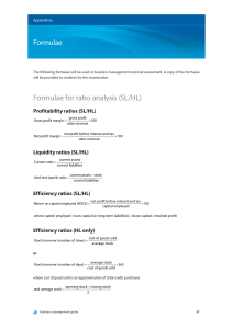 IB BM Formula Sheet