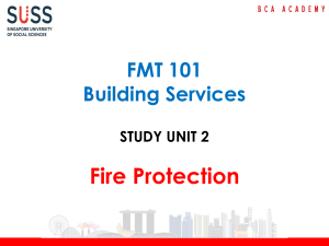 Fire Protection in Building Services