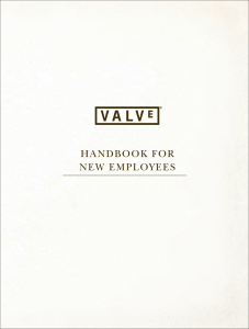 Valve Employee Handbook