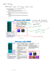 ARM7TDMI Memory Addressing Explained