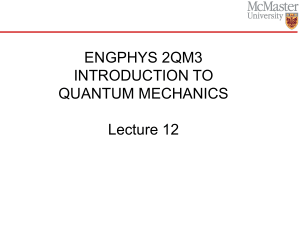 Quantum Mechanics Lecture: Schrödinger Equation & Wave Properties