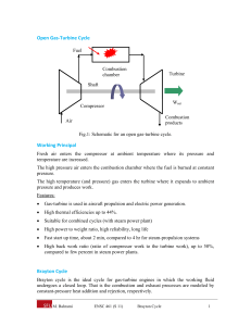 Brayton Cycle