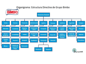 Grupo Bimbo Organizational Chart