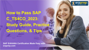 SAP C_TS4CO_2023 Study Guide: Practice Questions & Tips