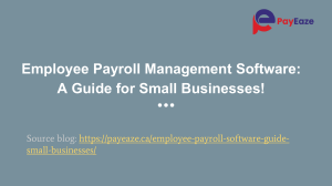 Payroll Software Guide for Small Businesses