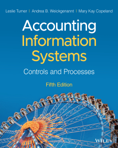 Accounting Information Systems Textbook, 5th Edition